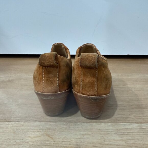 Rag & Bone Suede Ankle Booties – Brown, Size 37 - Picture 4 of 6